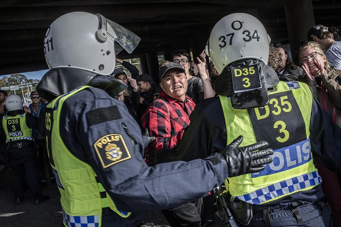Neo-NazidemonstrationinGothenburgSweden-7